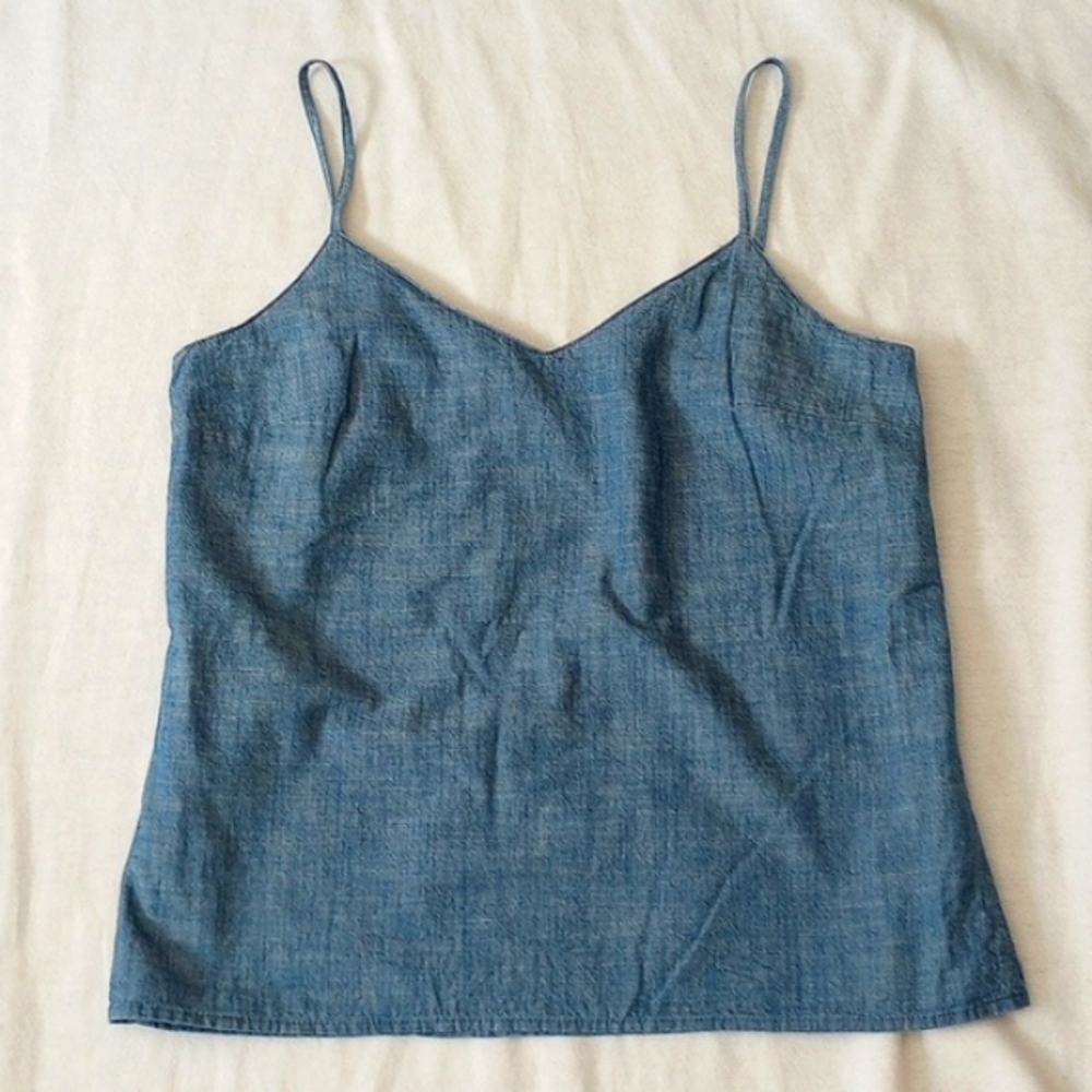 J Crew denim top 4